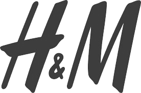 H and M fashion brand logo